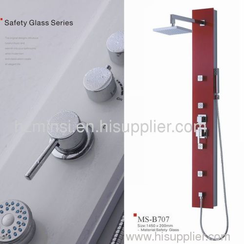 Safety Tempered Glass Rain Shower Panels