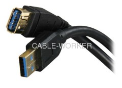 USB 3.0 A male to female extension cable