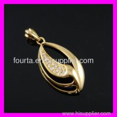 18k gold platde pendant goods