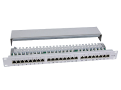 cat.6 24 STP patch panel