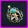 Women 18K gold plated fashion pendant 1620849