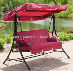 Pink Dia. 45mm Swing Chair in home garden