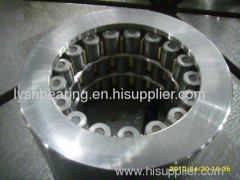 Backing bearings for cluster mills