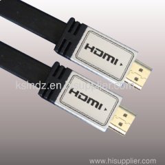 HDMI CABLE With Square Zn Alloy Metal Shell