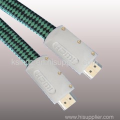 Flat HDMI cable A Male to A Male for 3D 1080P
