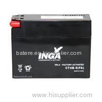 YT4B-BS 12v AGM High Performance Powersport Motorcycle Battery