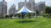 aluminum frame garden gazebo tent 6x6m