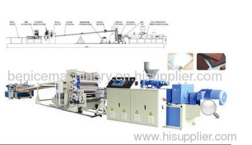 Production Line of PVC Free Foaming Plate Thick Plate