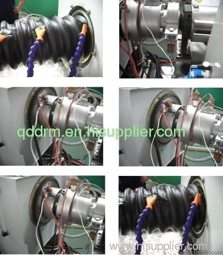 cable pipe production line/plastic pipe extrusion unit