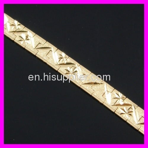 FJ simple 18K gold plated bracelet IGP