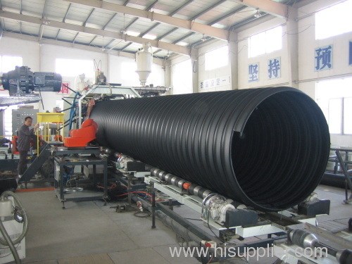 Steel Reinforced HDPE Corrugated Pipe