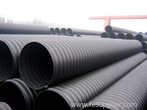 Steel Reinforced HDPE Pipe for Storm Drainage