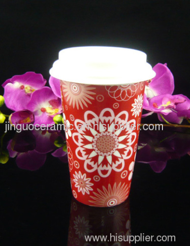 Porcelain coffee cup