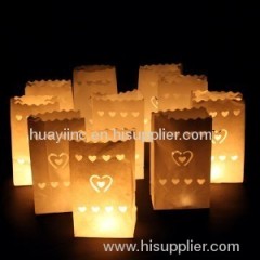 Paper Candle Bags/Candle Bag