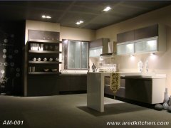 Melamine kitchen cabinet