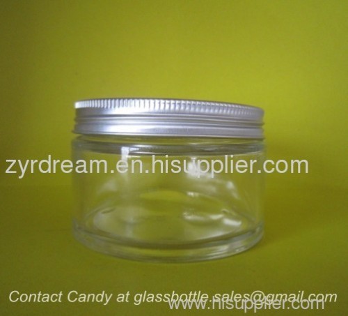 250ml Glass Cosmetic Jar With Lid