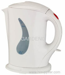 cordless electric plastic water kettle home appliance