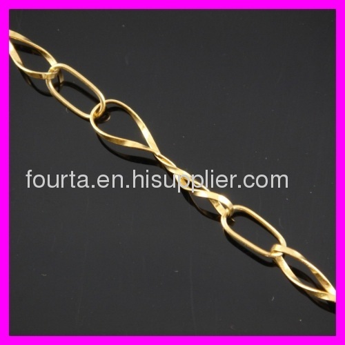 18K gold plated brass bracelet