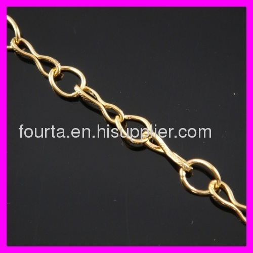 18K gold plated copper alloy bracelet