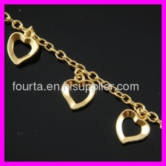 18K gold plating copper bracelet 1520104