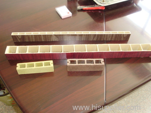 wood plastic panel extrusion machine
