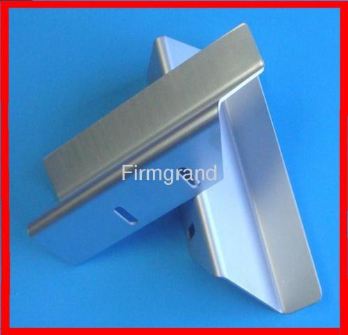 Aluminum sheet metal stamping parts with zinc plated