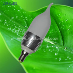 led candle light silver