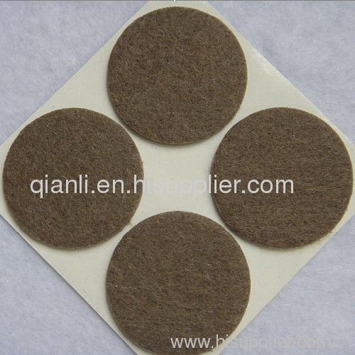 Adhesive felt pads