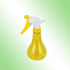 Yellow trigger sprayer bottle