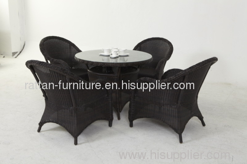 patio rattan furniture dinner set