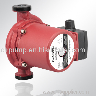 Hot water circulation pumps