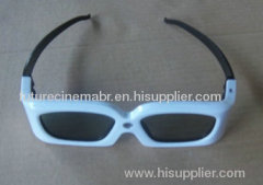 Universal Changeable battery 3D Shutter glasses for 3D HDTV(Samsung/LG /Sharp / Sony / Panasonic)