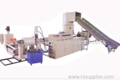 PET plastic recycling granulator production line