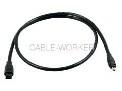 FireWire 800 to FireWire 400 Cable