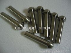 Gr2 titanium pommel rivet Dia32*18*19.8*90mm