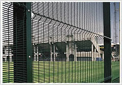 Galvanized High security fence