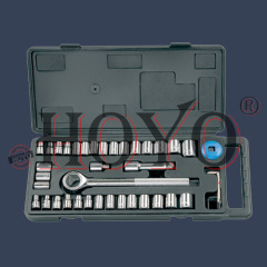 40 Piece Socket Set, 1/4'' & 3/8'' Drive