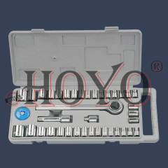 40 Piece Socket Set, 1/4'' & 3/8'' Drive