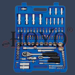 94 Piece Socket Set, 1/4'' & 1/2'' Drive