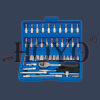 46Piece Socket Set, 1/4'' Drive