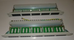 25 PORTS AND 50 Ports Cat.3 unshielded Patch Panel