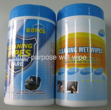 Multi-purpose cleaning wipes