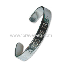 Metal Bracelet, Customized Designs are Accepted, Available in Various Colors and Styles
