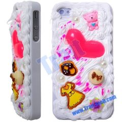 For iPhone 4 3D Cake Brand New Hard Case Cover