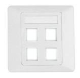 FOUR PORTS WALL PLATE