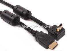 HDMI 1.4 cable right angle