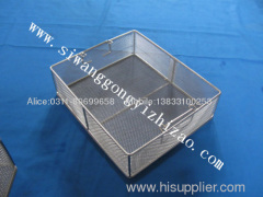 Anping wire mesh small hole 304 steel medical basket