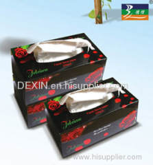 advertising box tissue