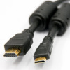 1080P high speed HDMI cable mini HDMI male to HDMI male with ferrite cores