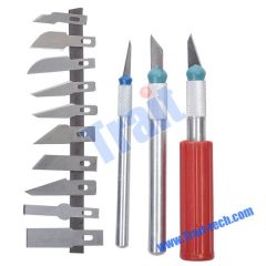 13PC Hobby Knife SET/W Case